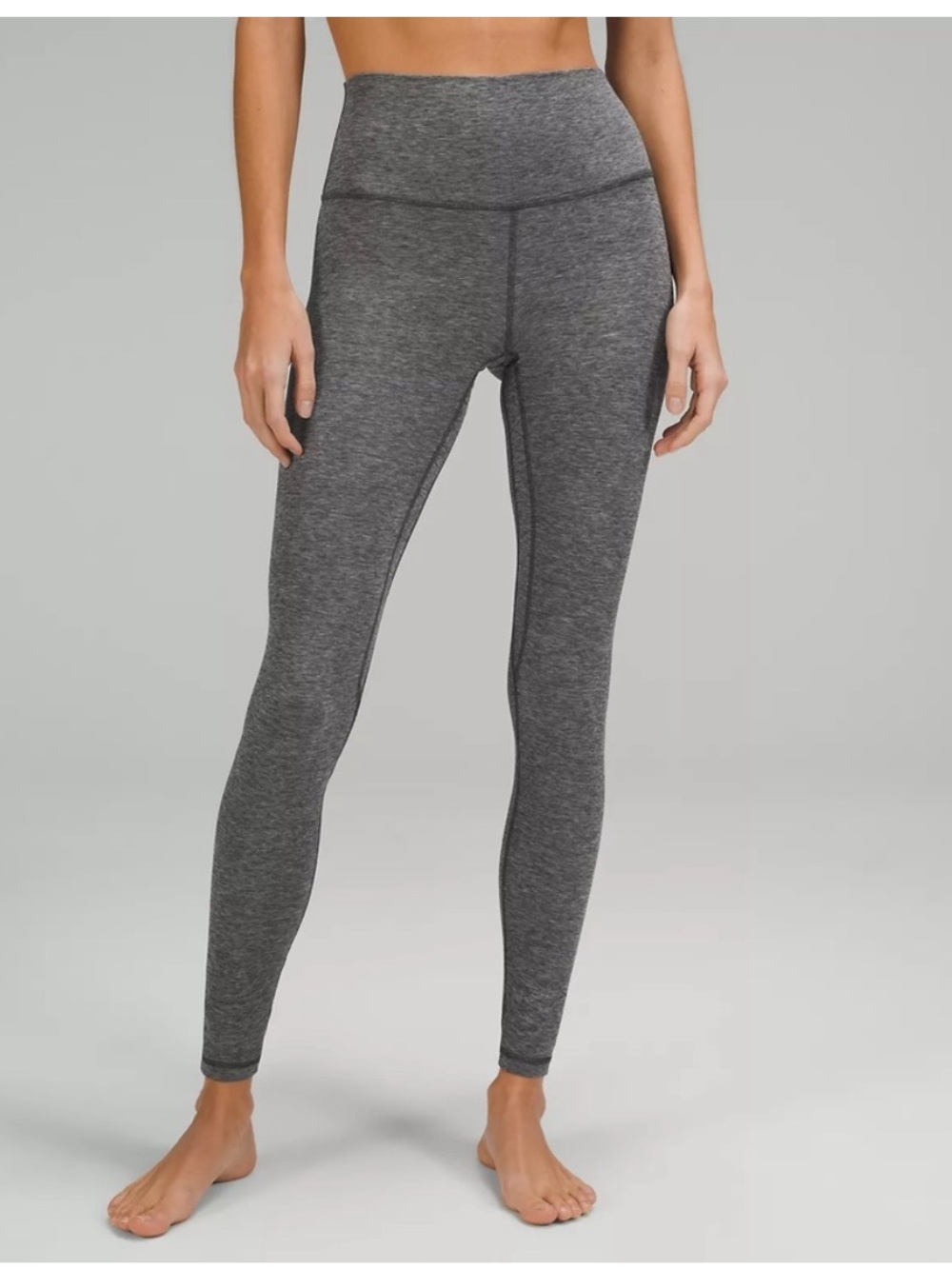 lululemon athletica Align High-Rise 25" in heathered grey
